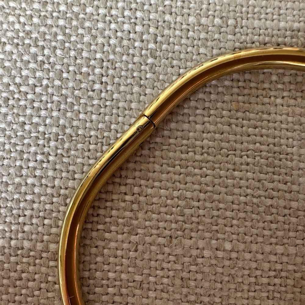 LUXURY Nail Bracelet Gold Color Size Medium - Picture 5 of 11